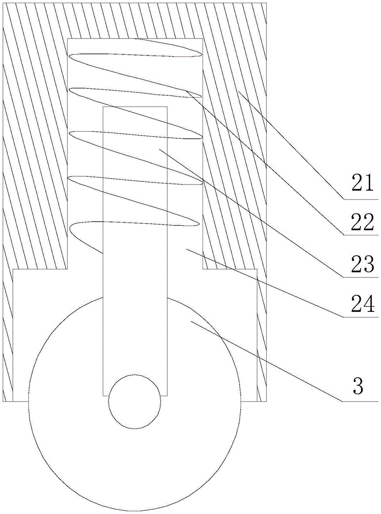 Chipping-blocking mechanism used for metal plate machining
