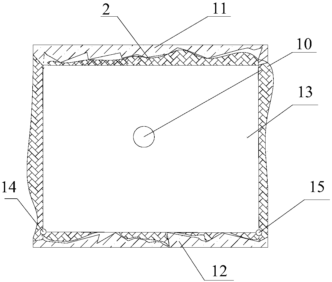 A method for treating the upper corner of the mining face with a large dip angle