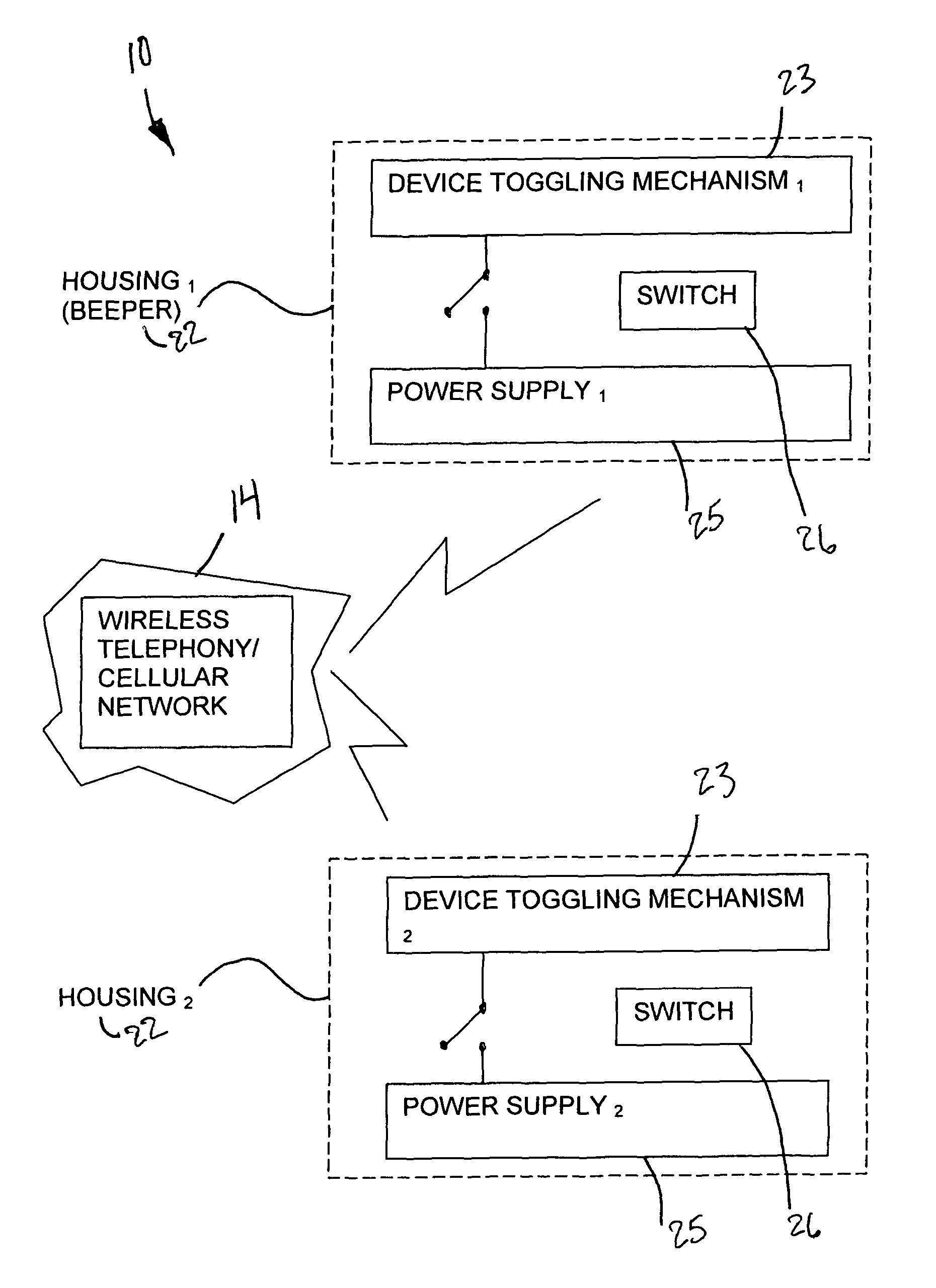 Telephone-actuated wireless sexual stimulating system