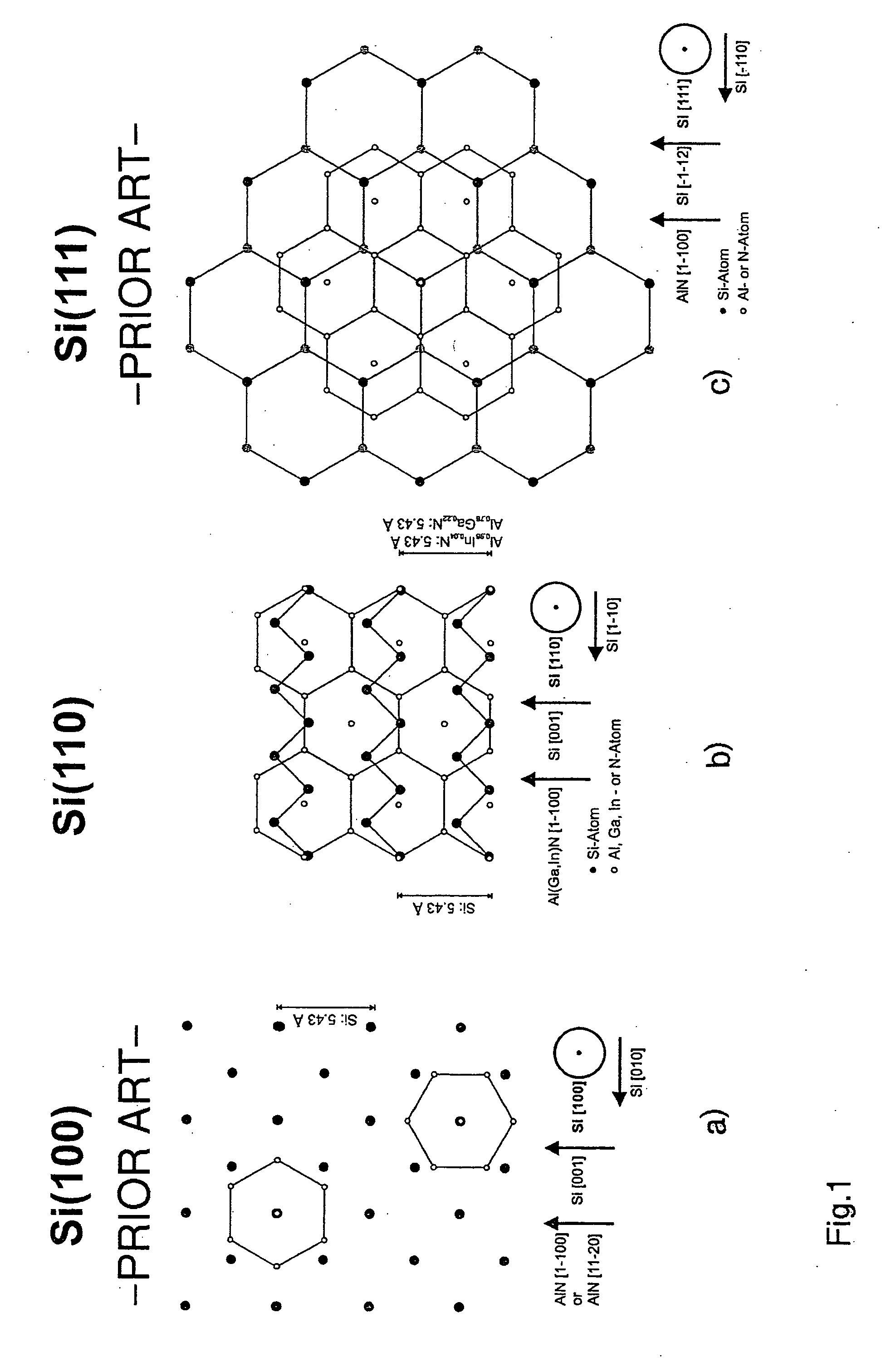 Nitride semiconductor component layer structure on a group iv substrate surface