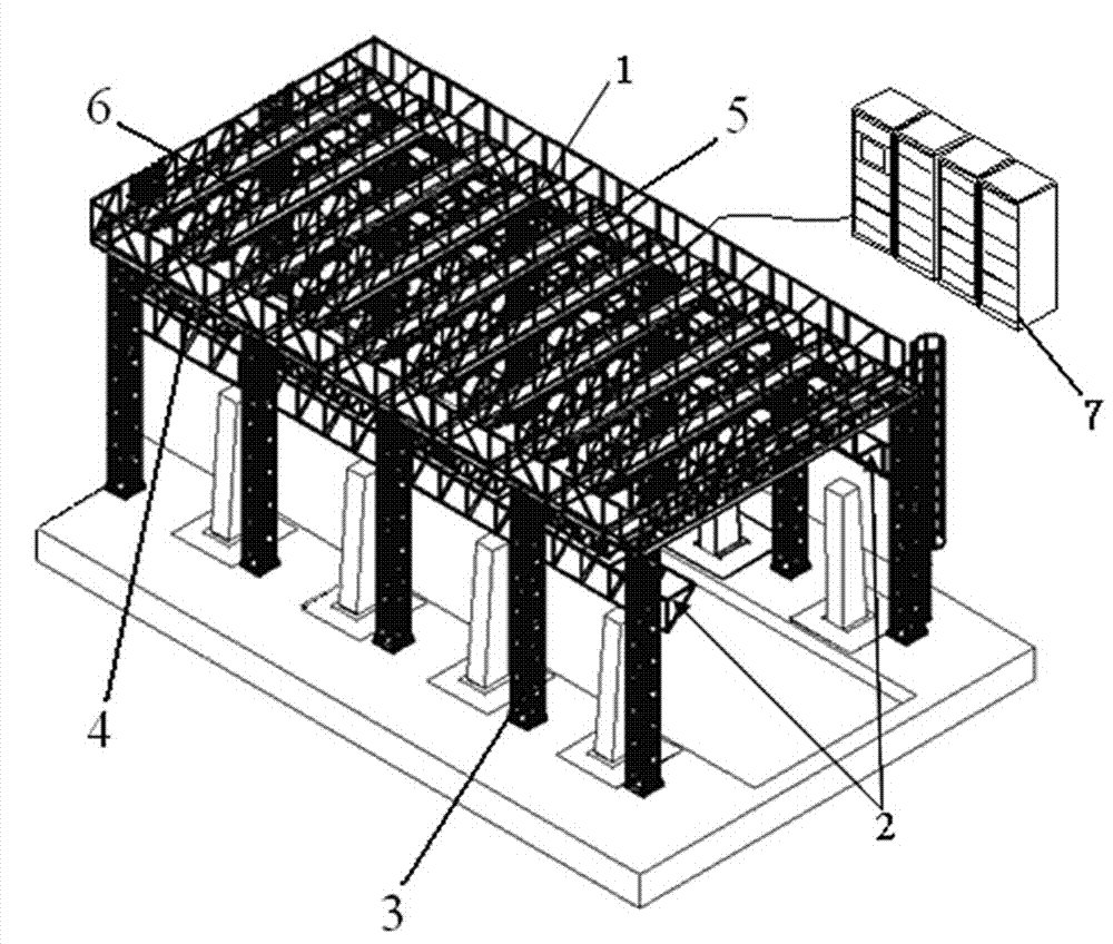 Sand table infrared illuminating system for simulation laboratory