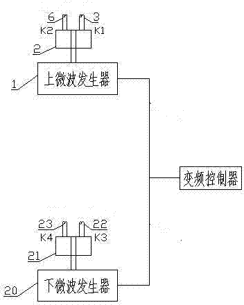 Main transformer regeneration breather with frequency conversion control and bidirectional microwave heating functions and use method of breather