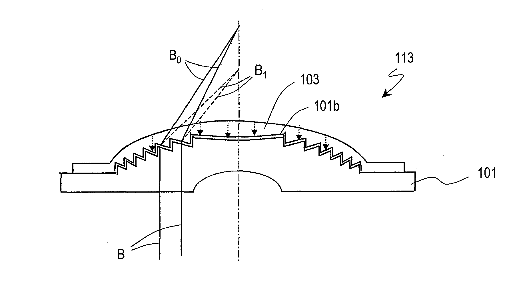 Diffractive optical element and manufacturing method thereof