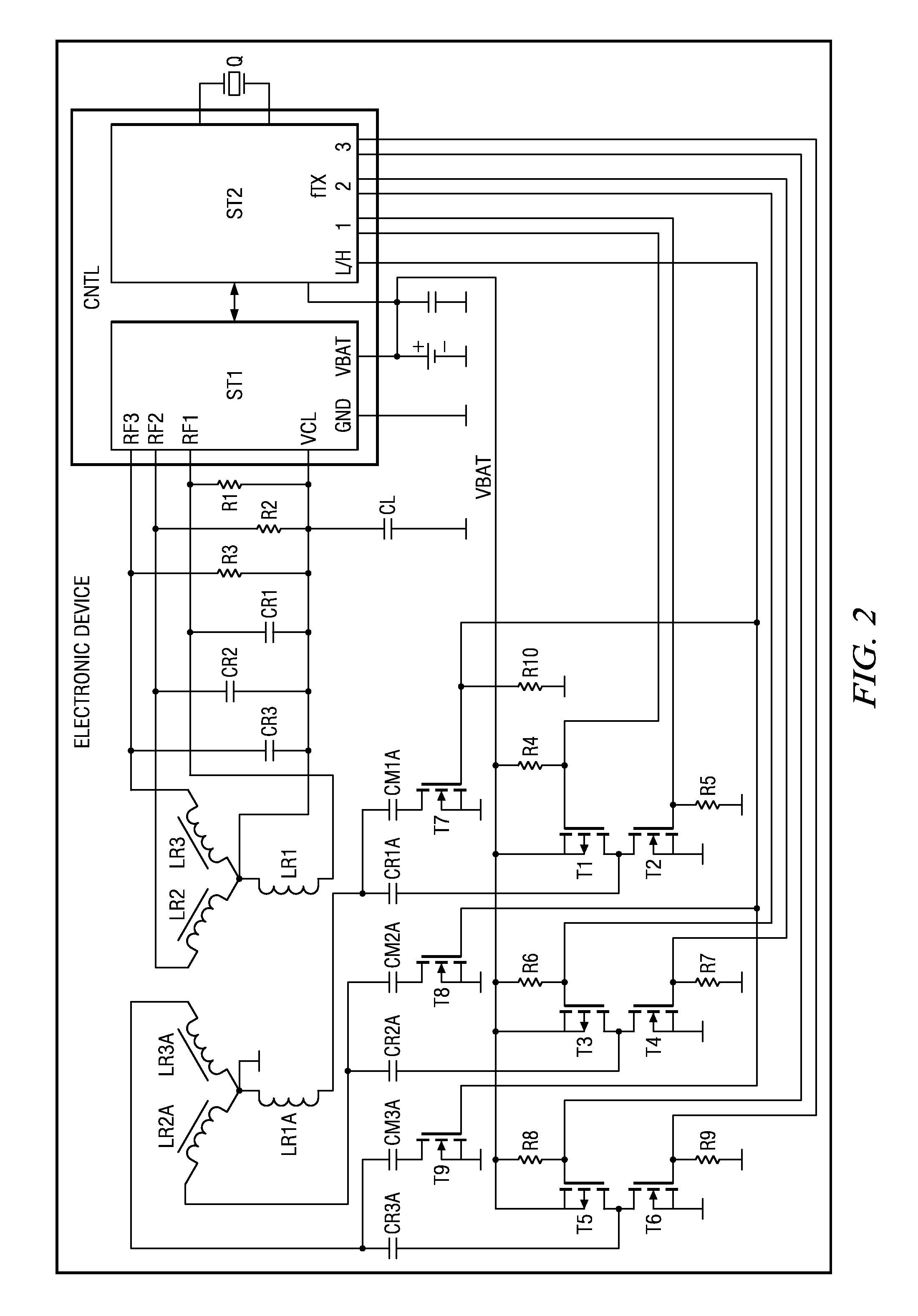 Electronic device, method and system for half duplex data transmission