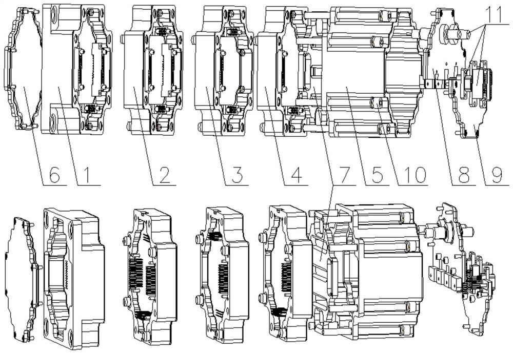 A small data recording device and assembly method based on stack design