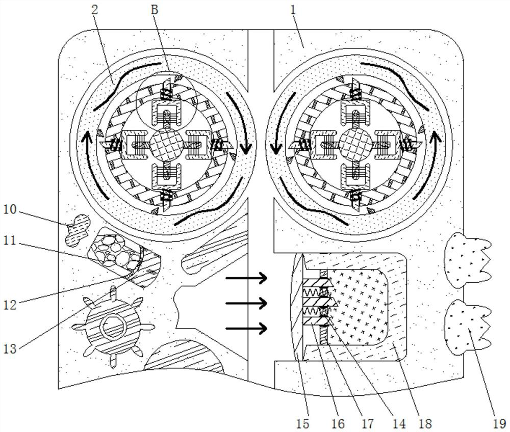 Cloth air permeability detection device for clothing manufacturing