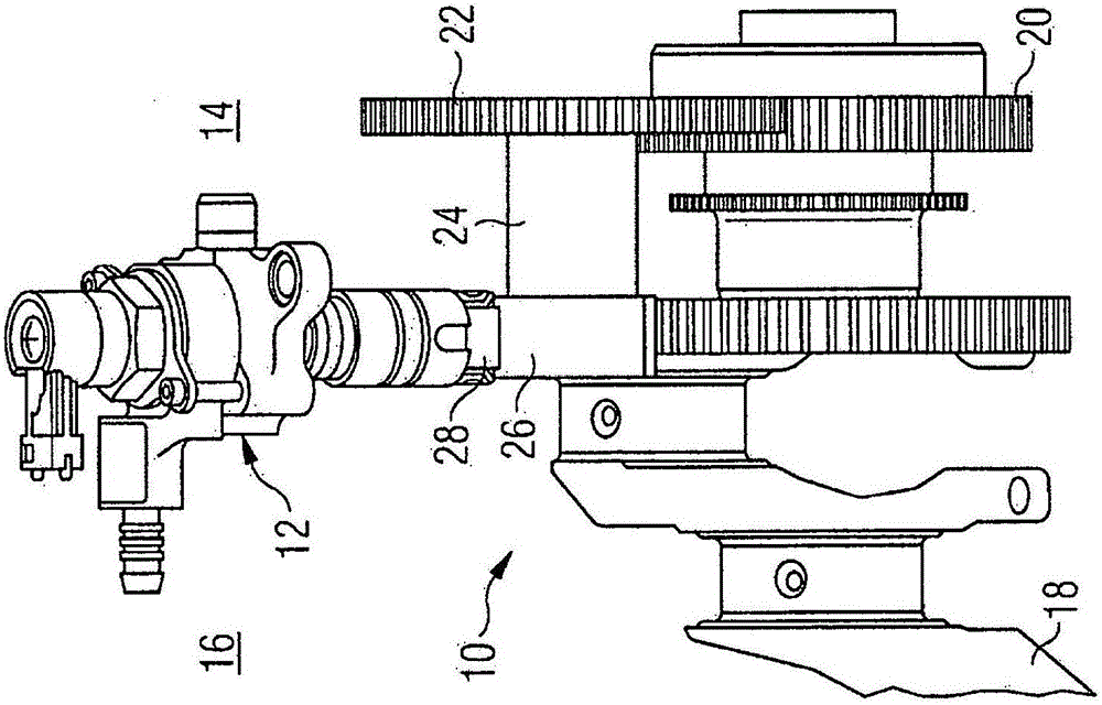 Drive system of high-pressure fuel pump, high-pressure fuel pump assembly and internal combustion engine