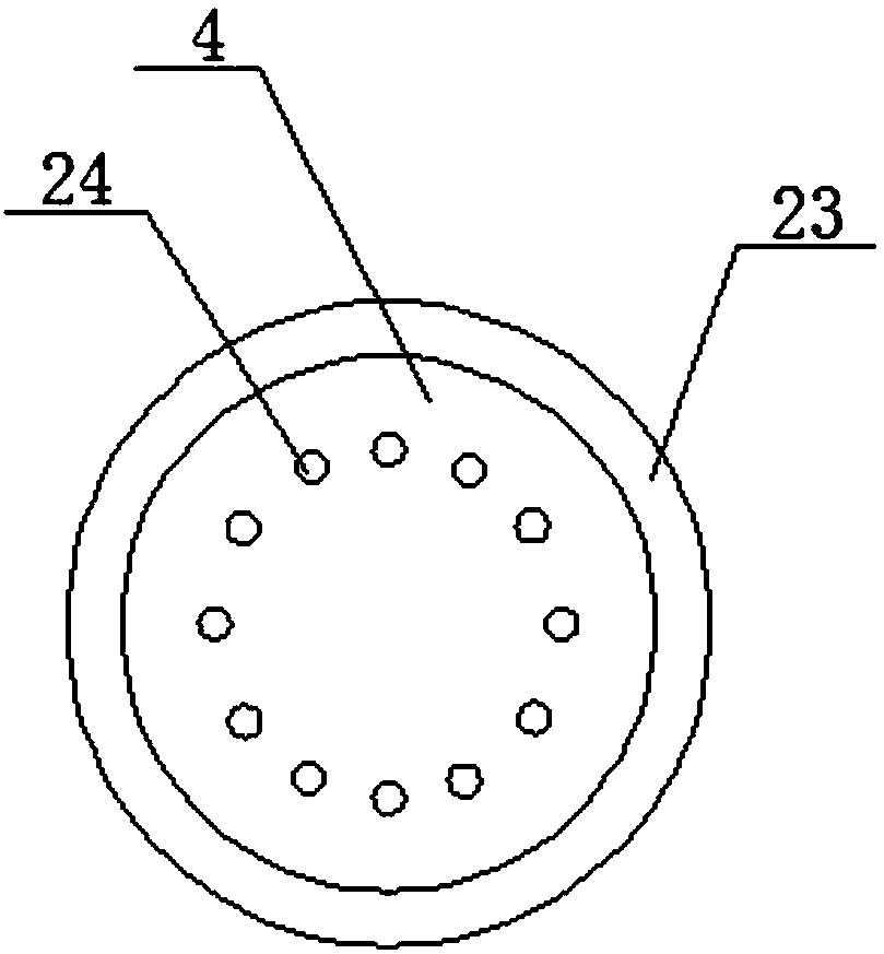 Highly efficient grinding device for processing home appliance parts