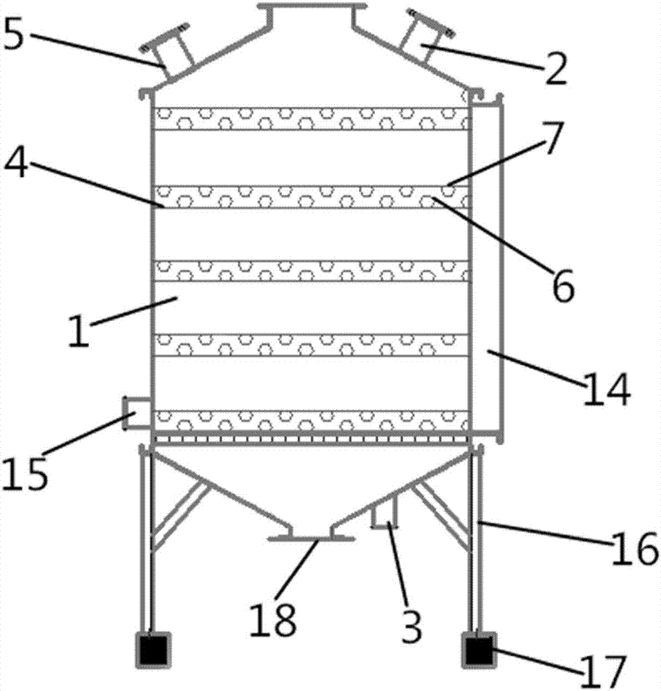 VOCs adsorption and desorption integrated equipment and method of treating VOCs-containing wastewater