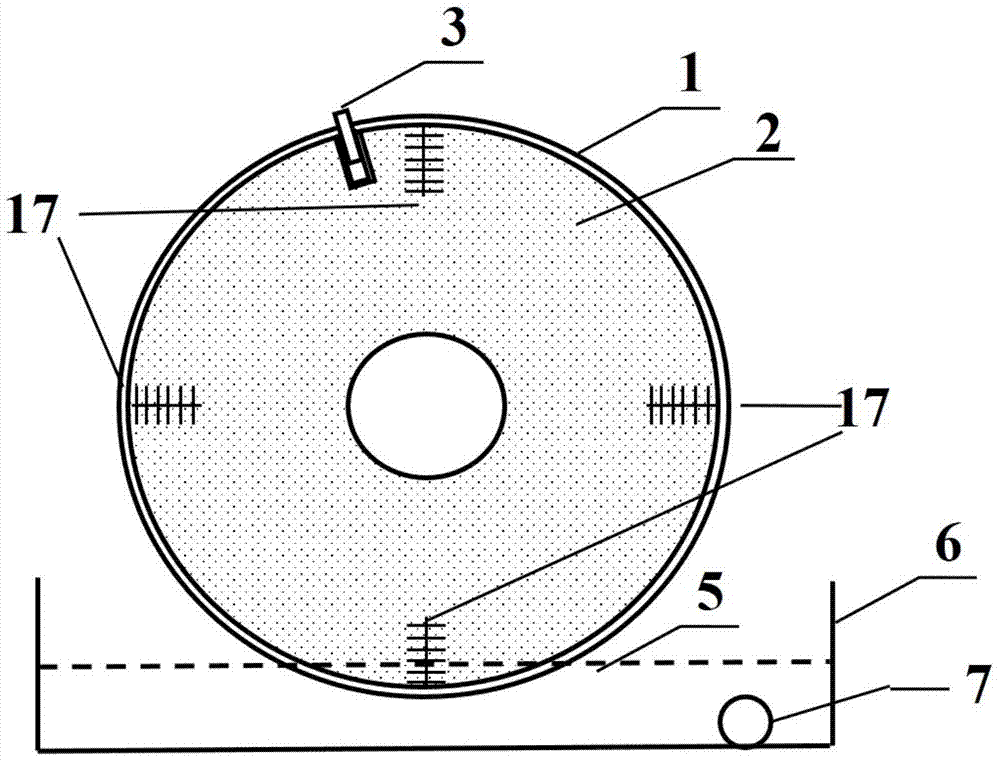 Automatic roll-coating method and automatic roll-coating device of ethanol-permselective composite membrane