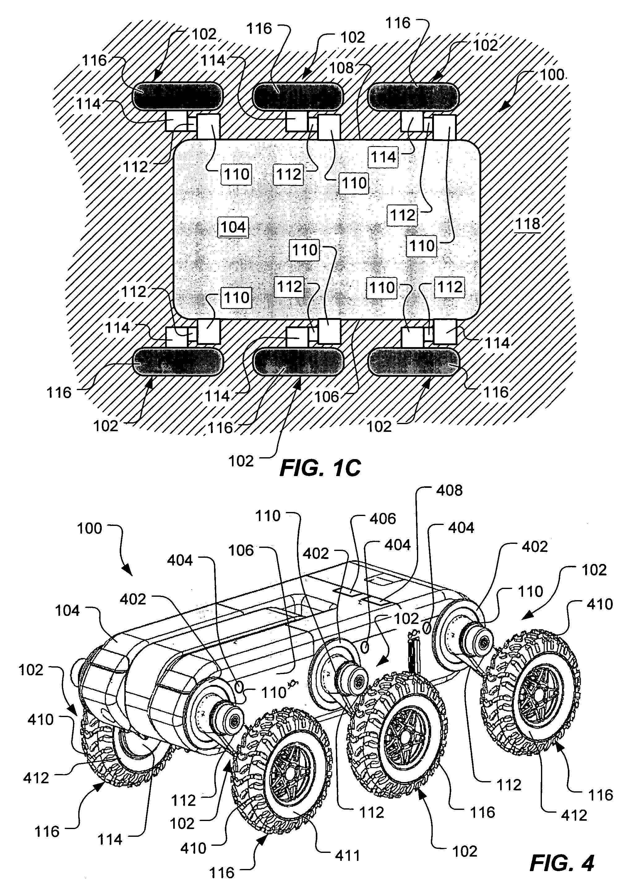 System and method for actively controlling traction in an articulated vehicle