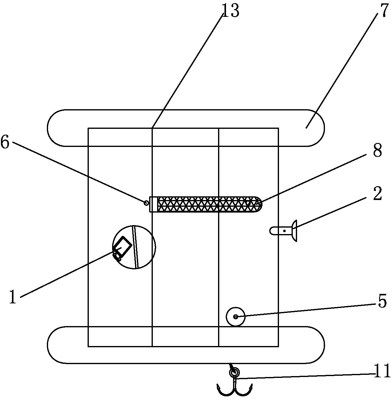 Trepang catching device