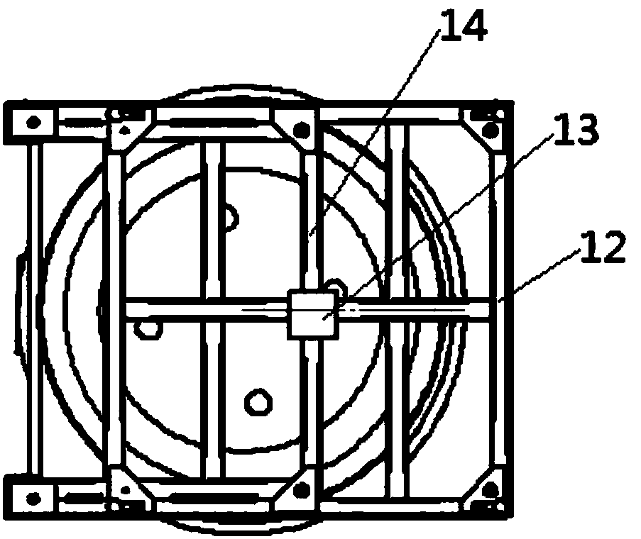 An electromagnetic induction self-turning heating frying pan