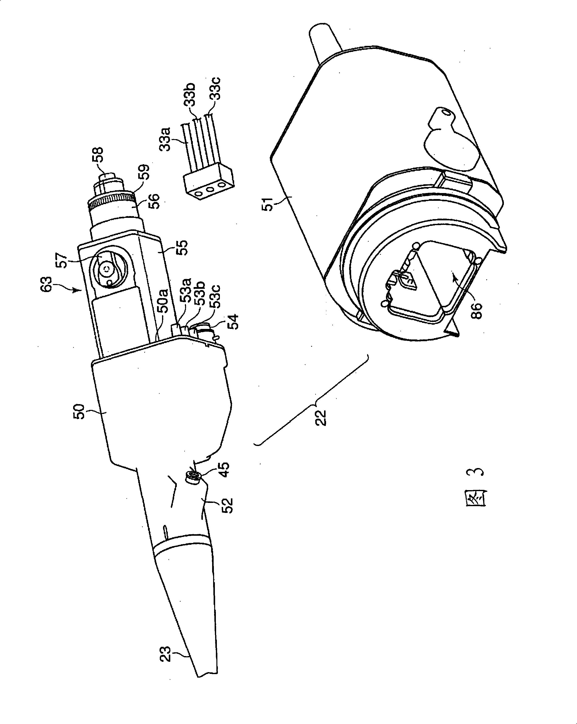 Connector and medical apparatus