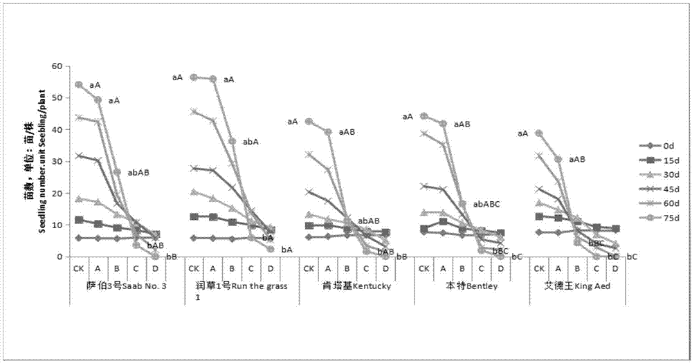 Environment testing method for detecting shade-tolerant ability of gramineous plant under imitated forest