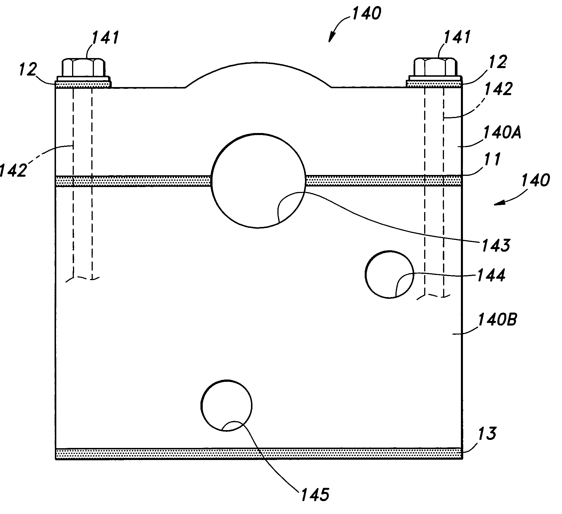 Vibration control arrangement for internal combustion engines