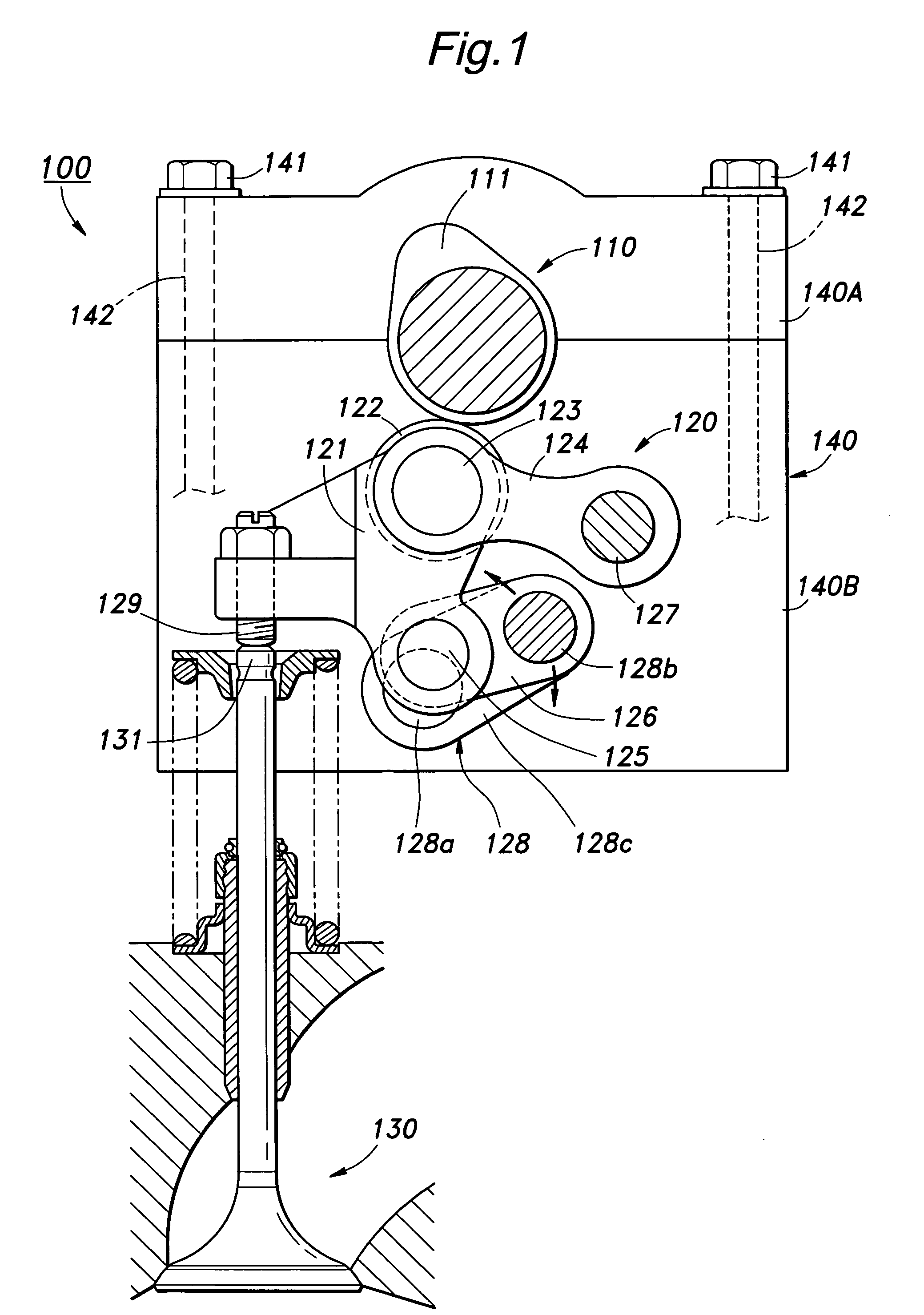 Vibration control arrangement for internal combustion engines