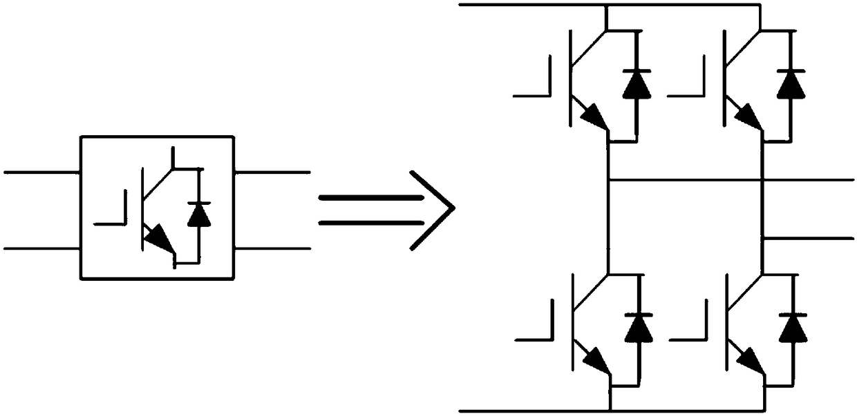 Railway through-line power supply with both traction voltage compensation and railway electric power supply
