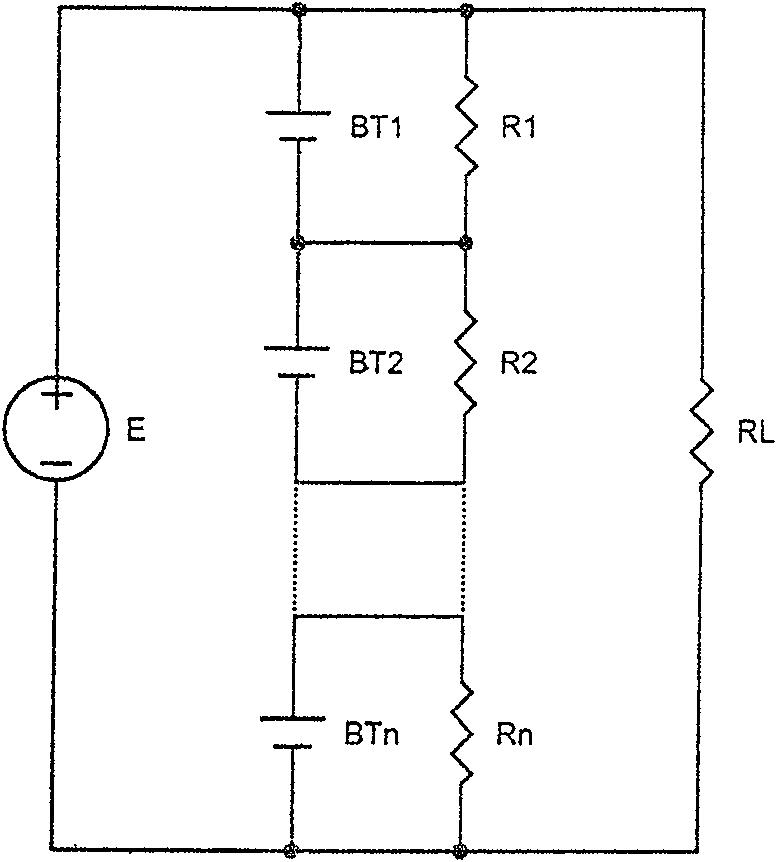 Equalizer circuit for backup power supply