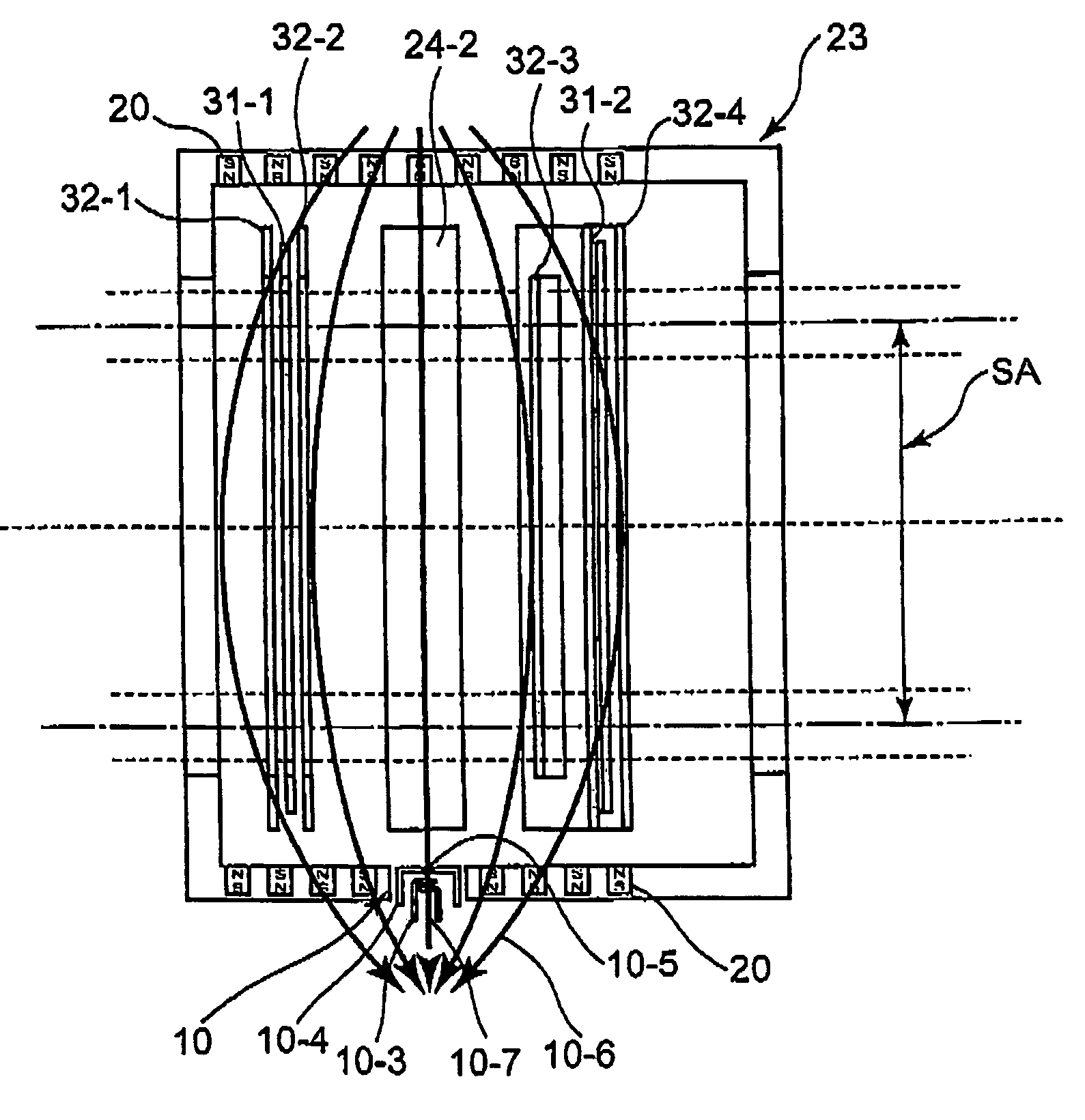 Beam space-charge compensation device and ion implantation system having the same