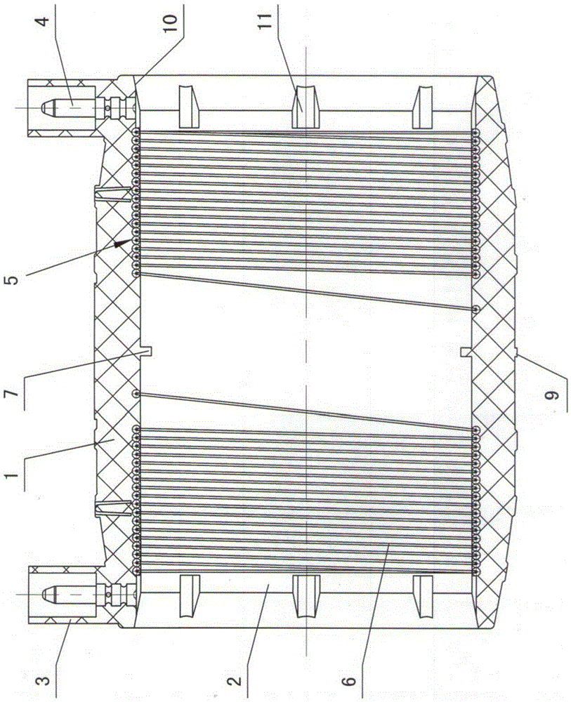 Polyethylene electrofusion socket fittings with external display markings and resistance wire stops
