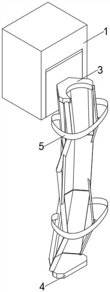 Knee joint rehabilitation instrument for the elderly