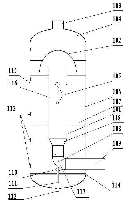 Anhydrous sodium sulfate production system and production method