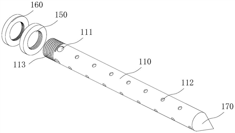 Ecological anchor rod, slope protection system and construction method