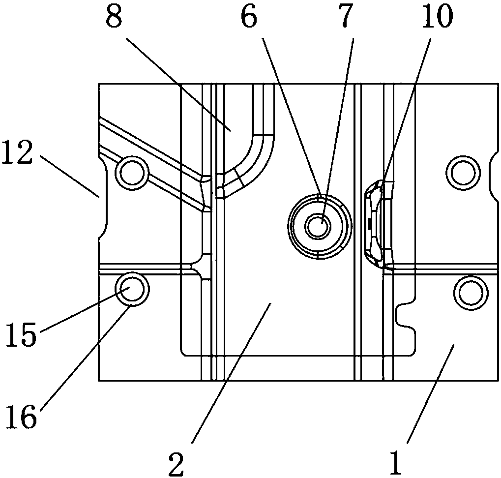 Thermal forming insert for stamping die