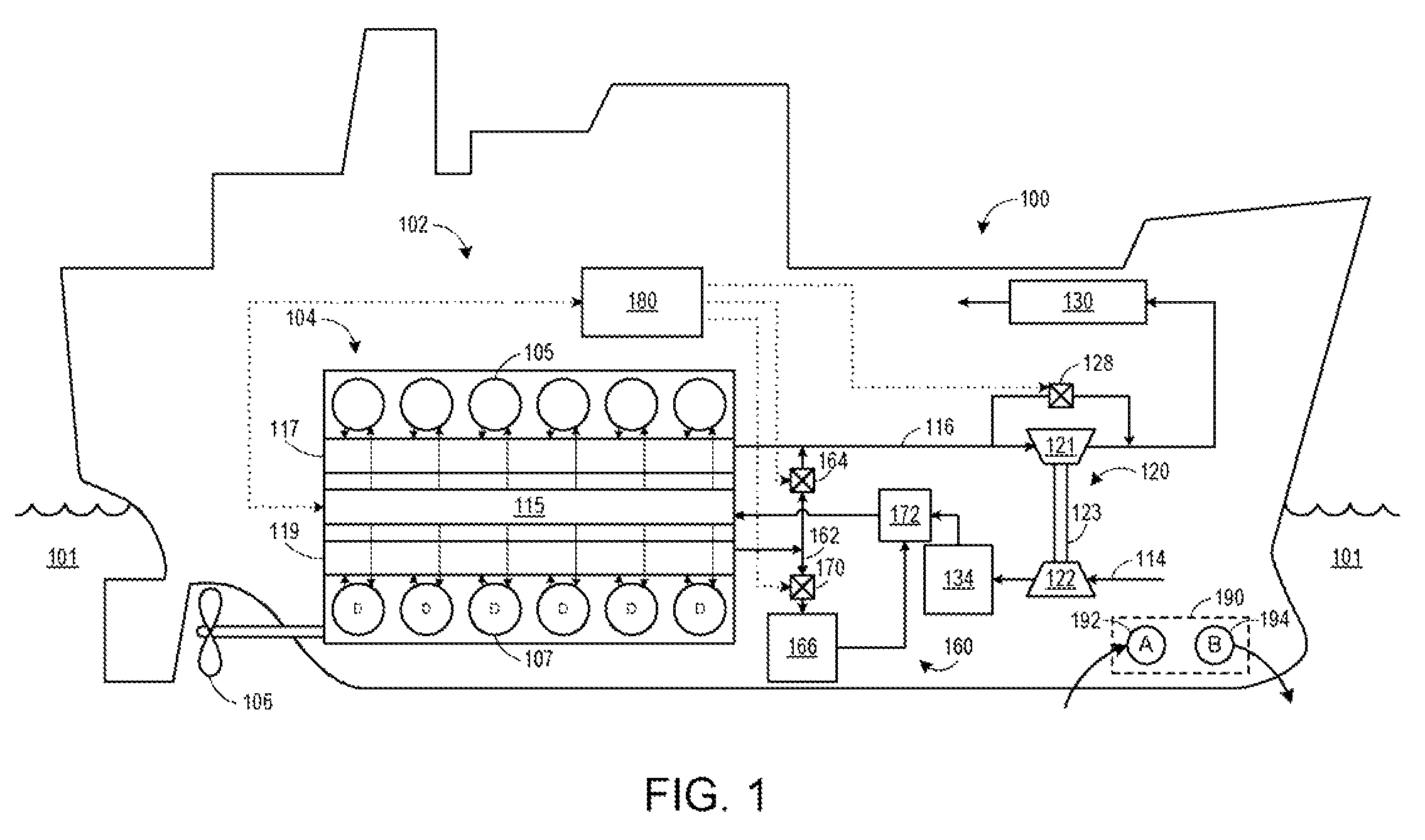 Systems and methods for a cooling fluid circuit