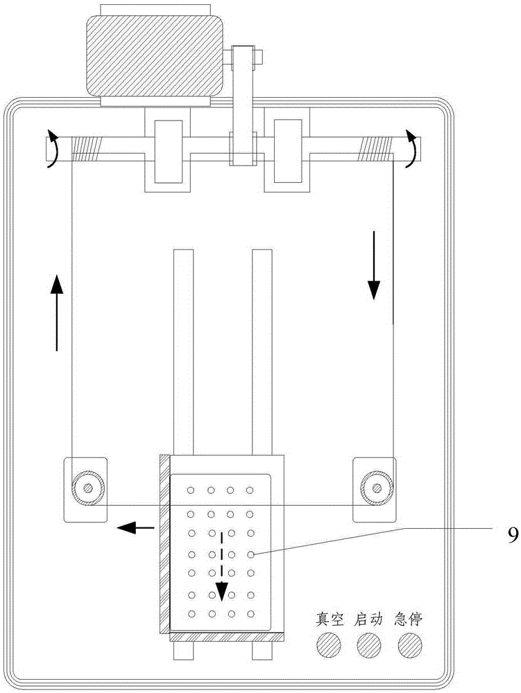 A dismantling device and dismantling method for a touch screen and a liquid crystal display