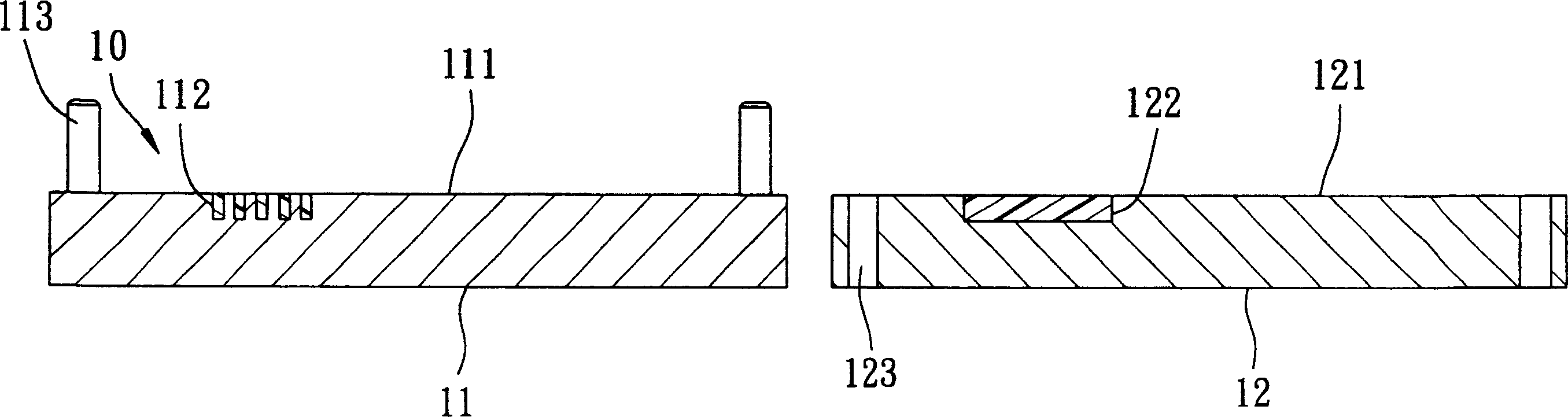 Multicoloured label sheet forming method