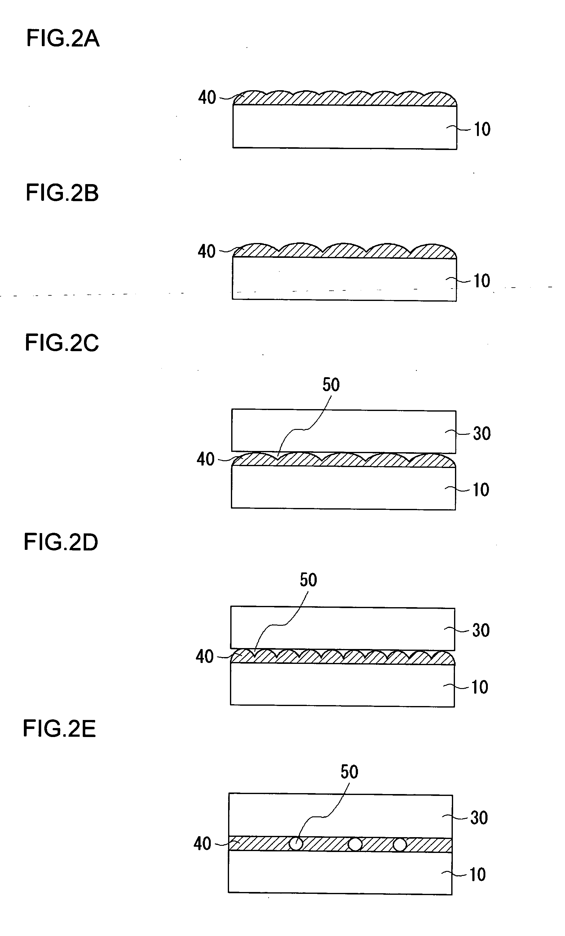 Electroluminescence panel and manufacturing process therefor