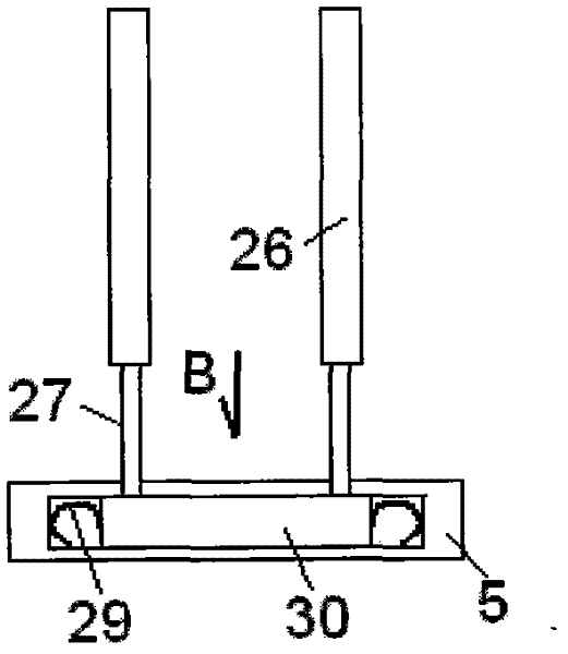 Multifunctional electric barrow provided with baffle and convenient for patients with skeletal trauma