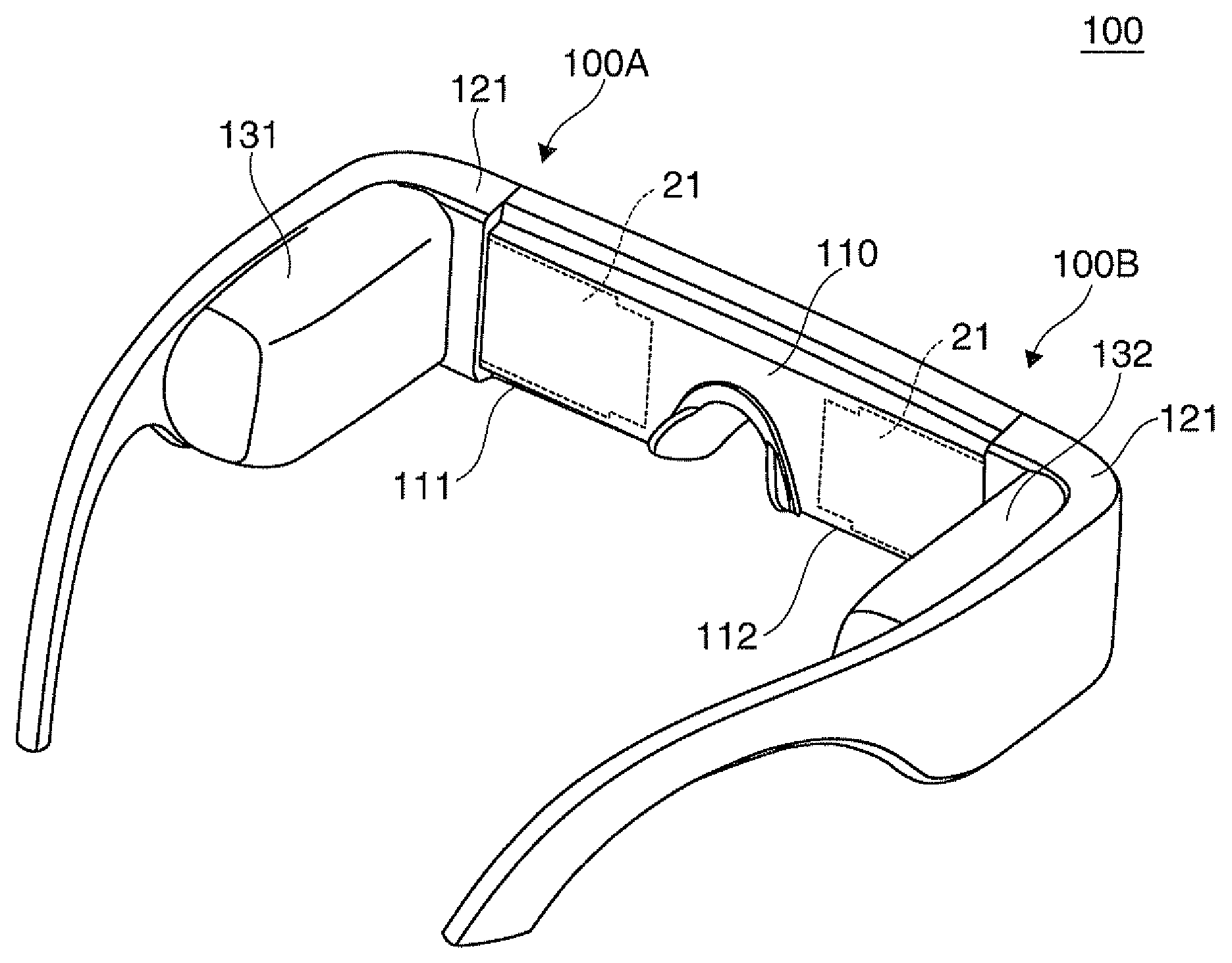 Virtual image display device