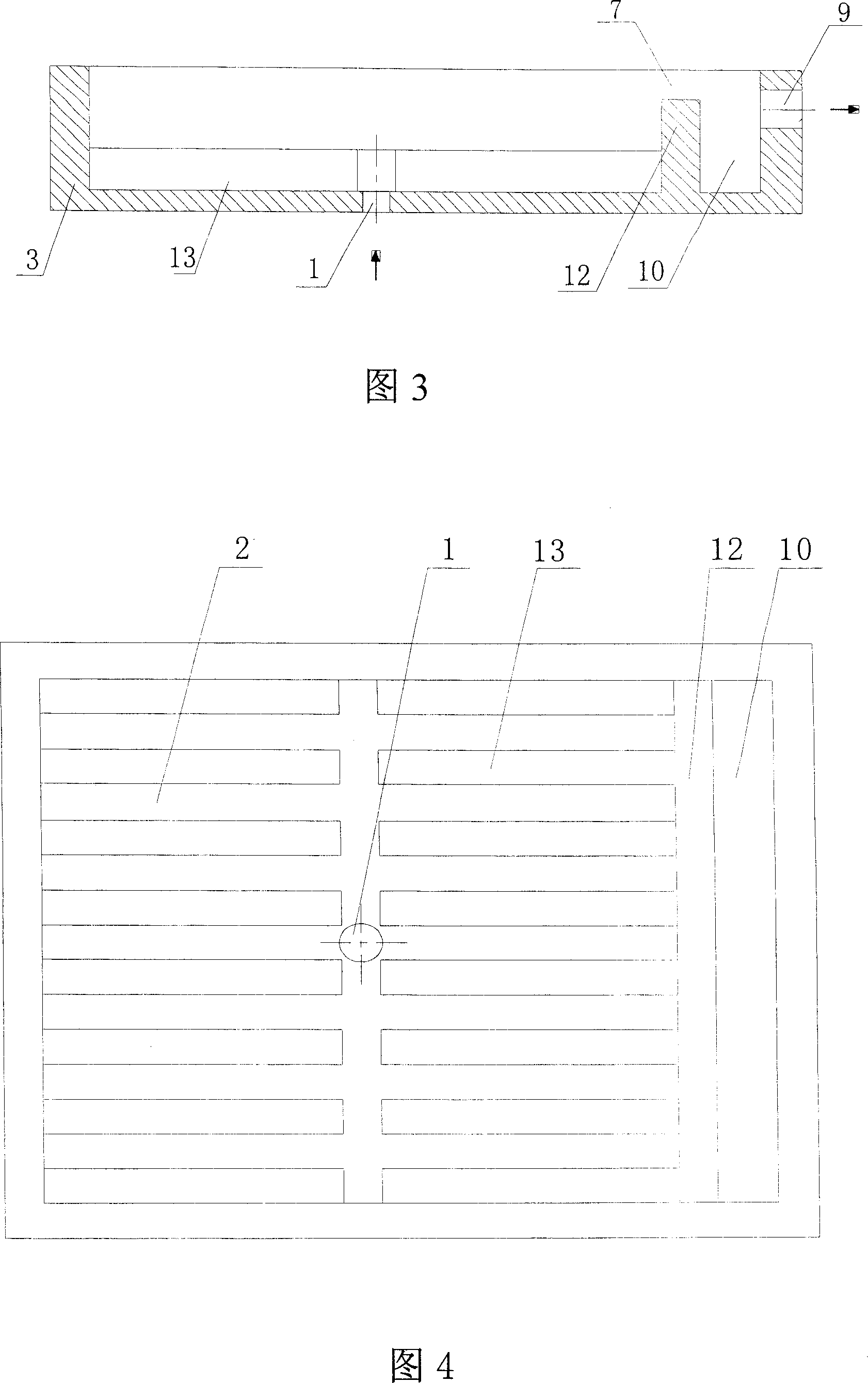 Plane capillary core evaporimeter for CPL