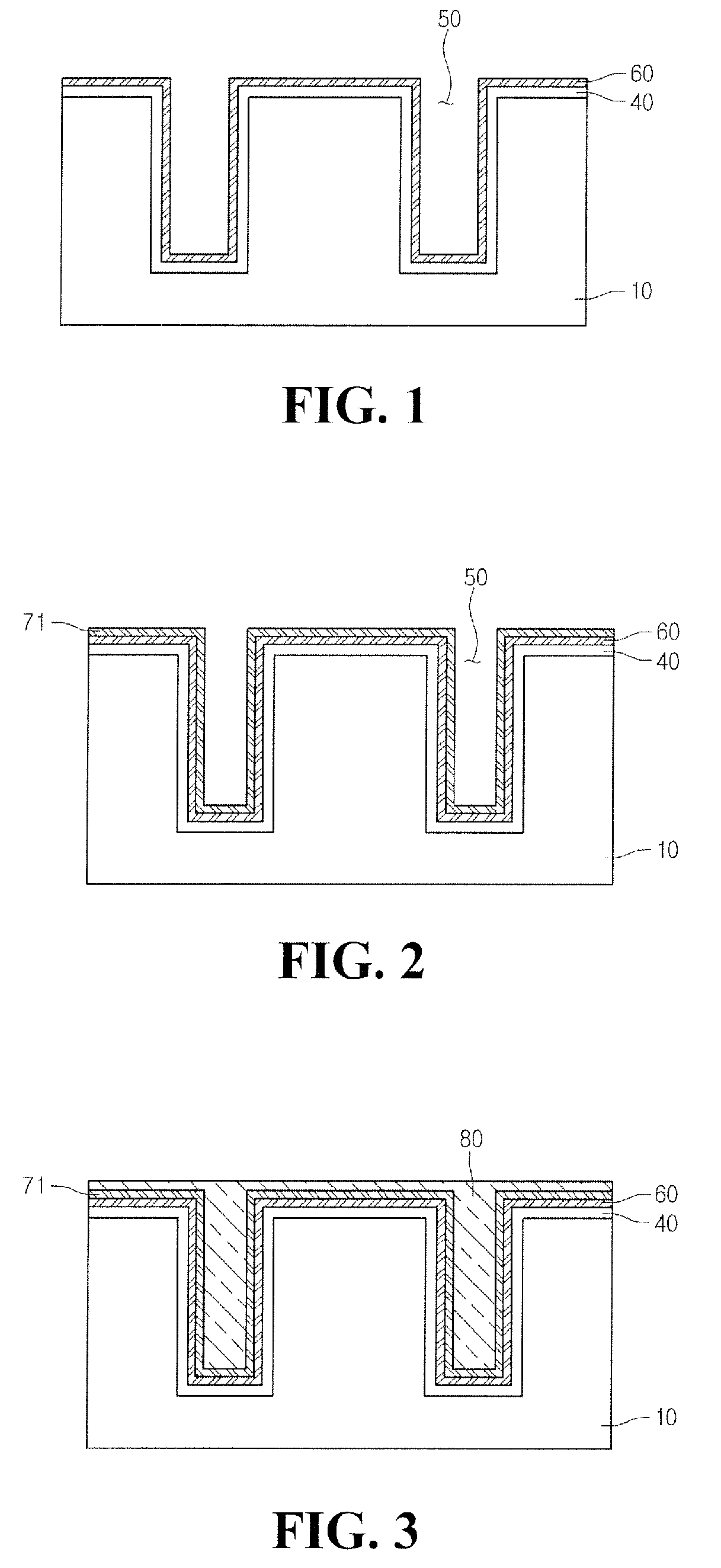 Via Plating Method of System in Package and System Thereof