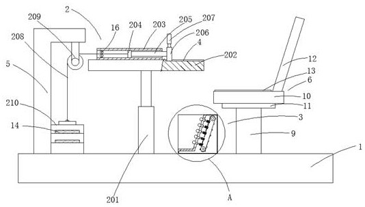 Nursing device having rehabilitation function for medical nursing