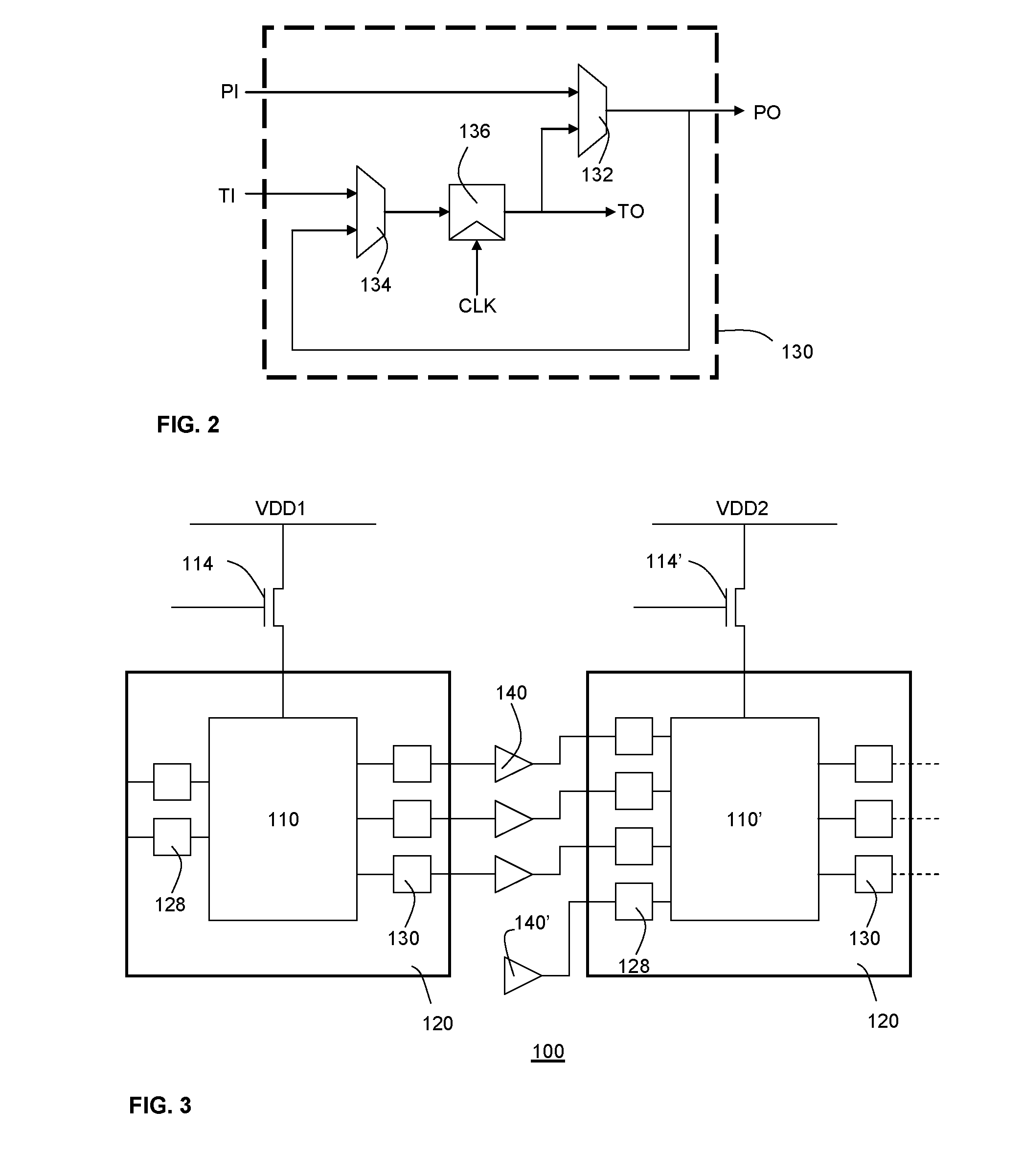 Testable integrated circuit and test method therefor