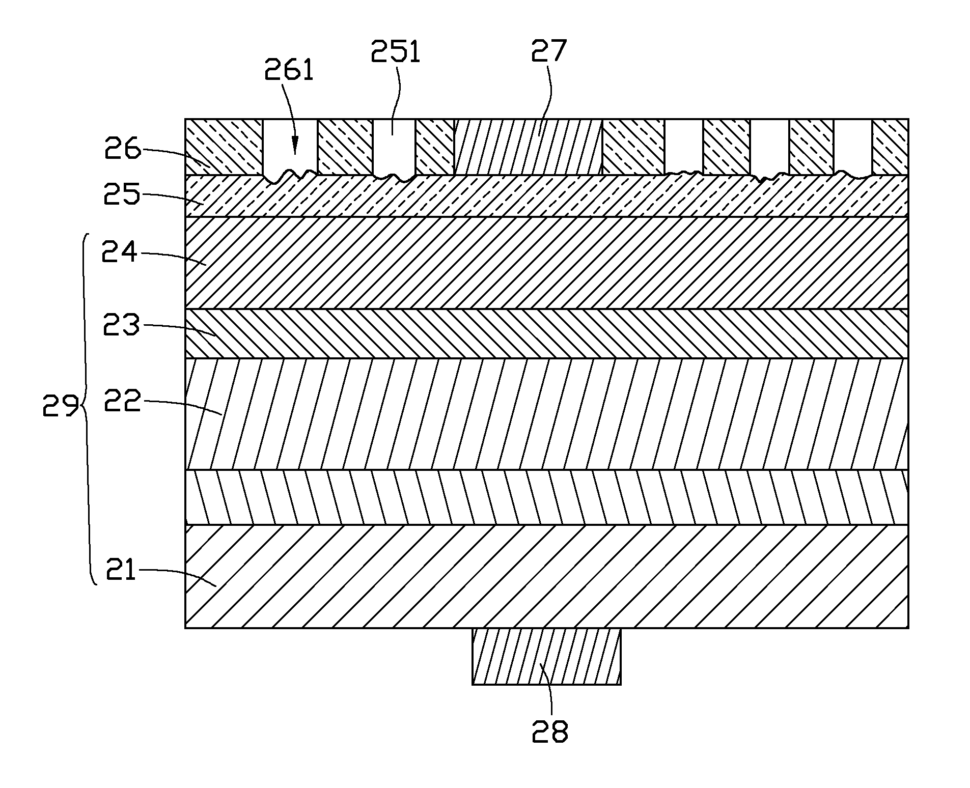 Light emitting diode with high light extraction efficiency and method for manufacturing the same