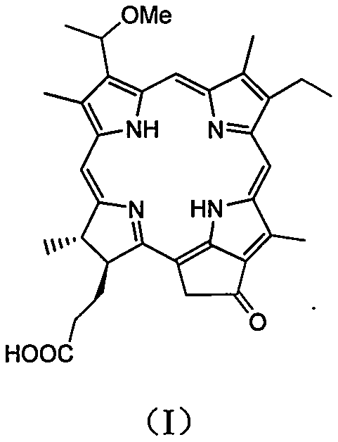 Pyropheophorbide-a methyl ether compounds, and preparation method and application thereof