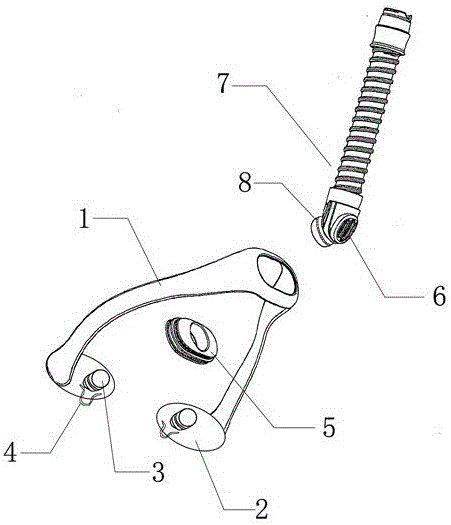 Nasal mask for OSA patient