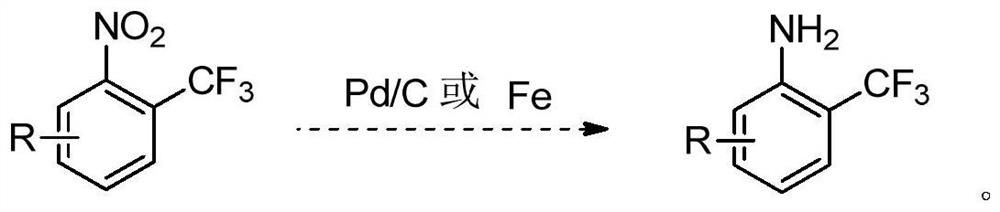 A kind of synthetic method of o-aminobenzobenzotrifluoride and derivatives thereof