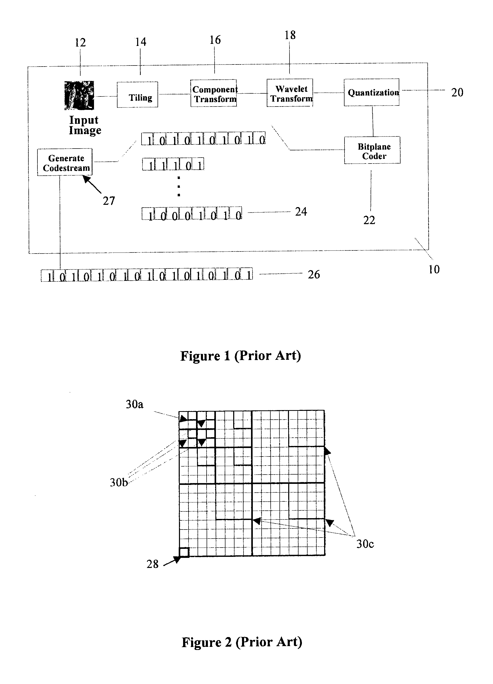 Methods for decoding corrupt JPEG2000 codestreams