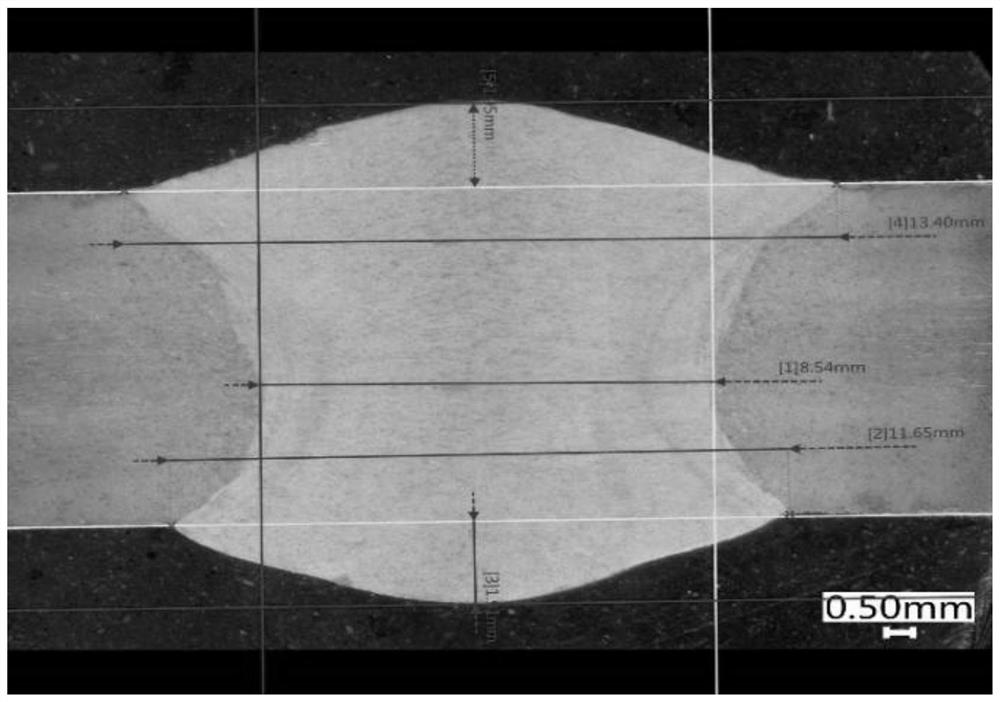 Method for predicting thermal cycle parameters of cold and hot multi-wire composite submerged arc welding of large steel structural part