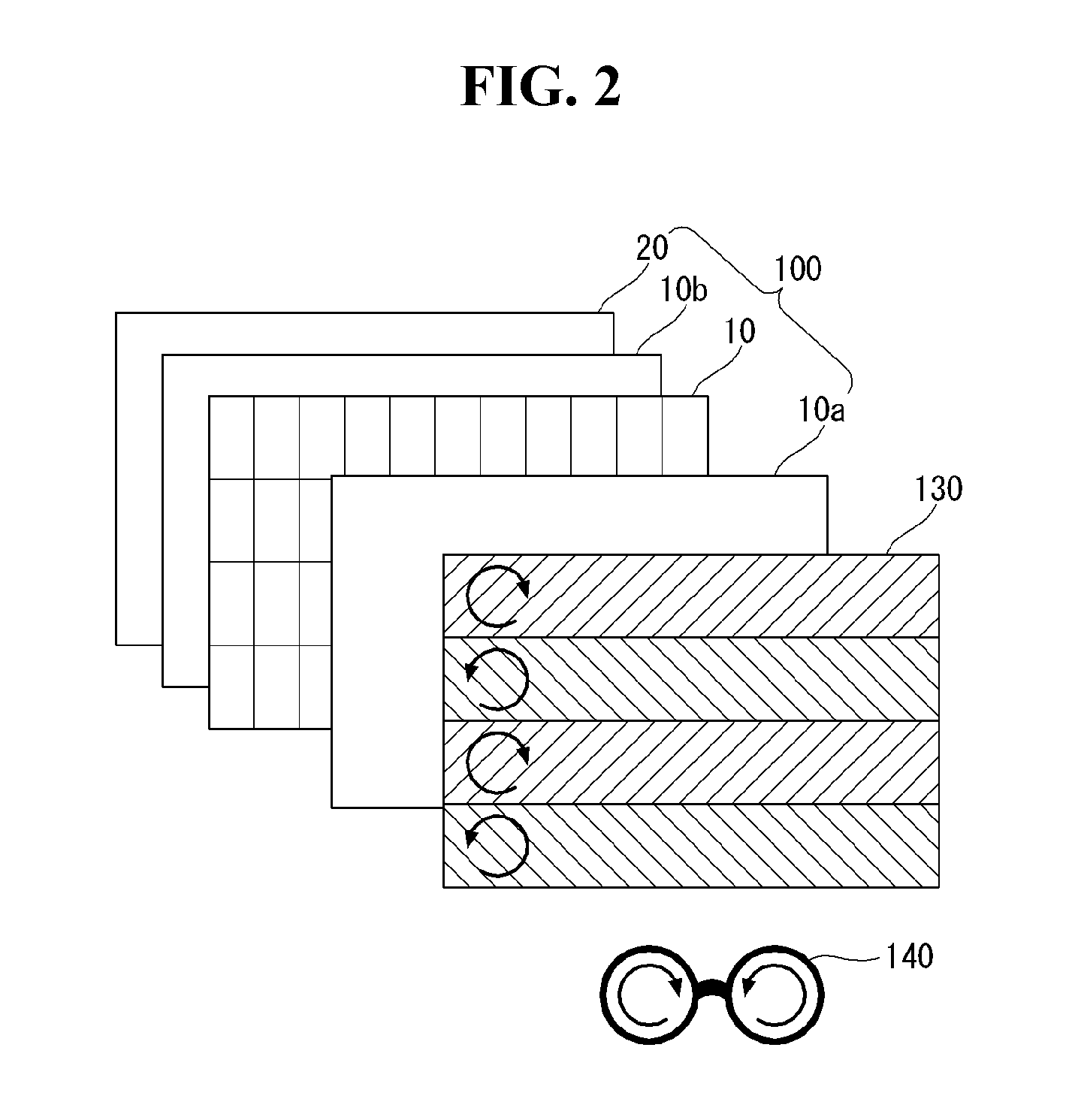 Stereoscopic image display and driving method thereof