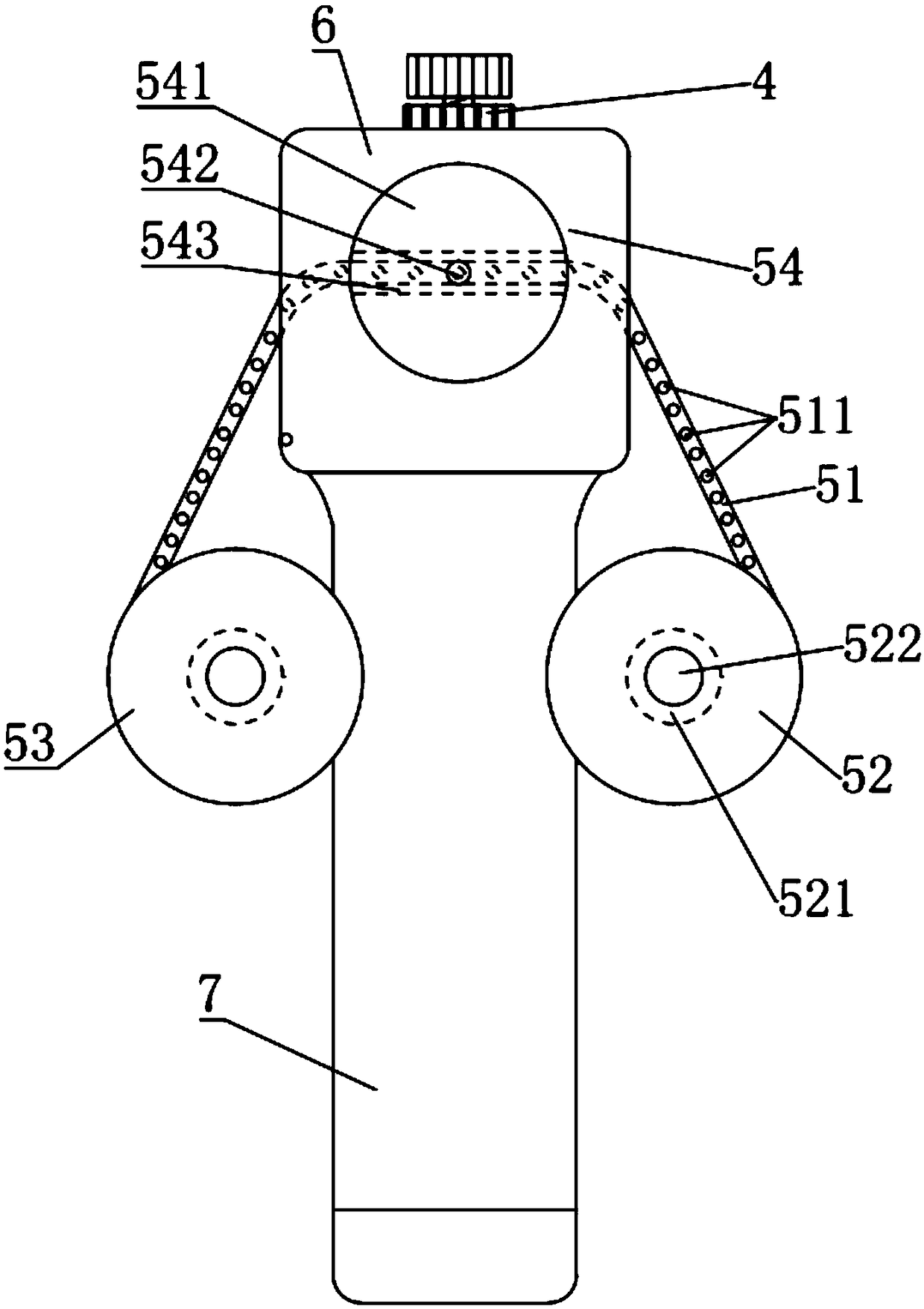 An efficient axle-type gun-type radioactive particle implanter and a working method thereof