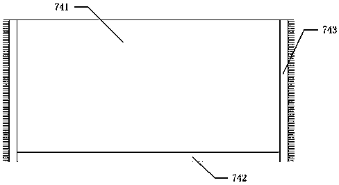 Horizontal flow sedimentation tank