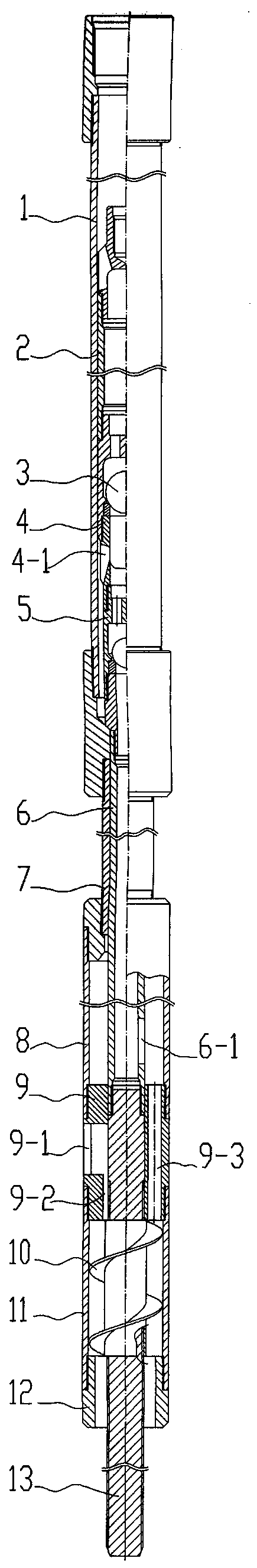 Anti-gas assisted pumping heavy oil pump