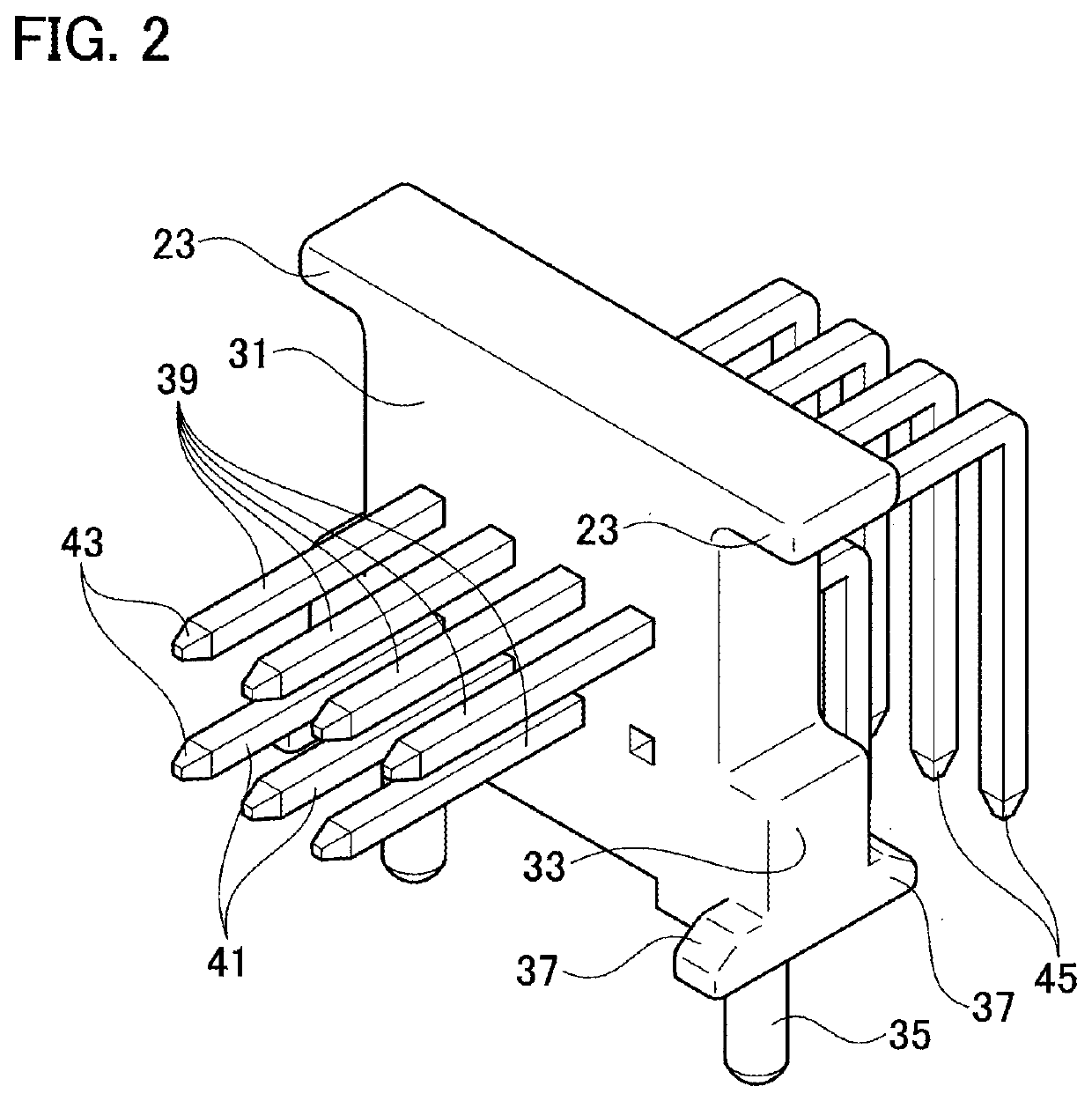 Connector unit with terminal block